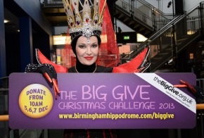 Stephanie Beacham supports The Big Give